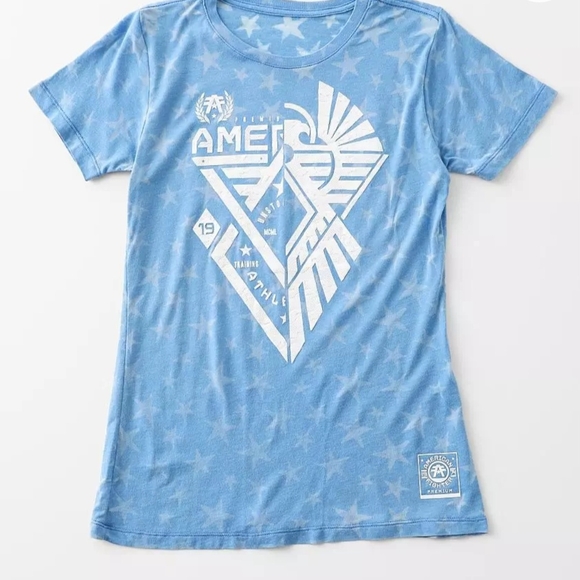Blue Graphic Kids T-Shirt - Picture 1 of 3